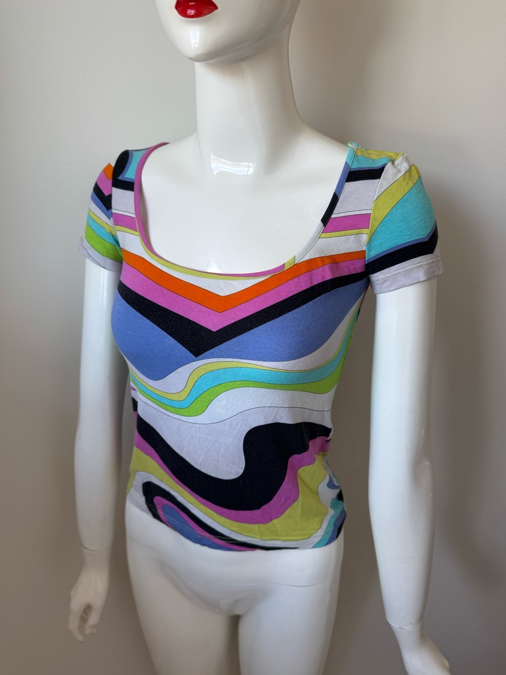 Authentic multicolor Emilio Pucci women’s tshirt